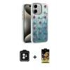 MARSİLYAN™- iPhone 11 Kılıf Zirve Modern Prime - Siyah Buffer Cam Ekran Koruyucu + PVD Metal Kamera Lens - YL