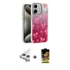 MARSİLYAN™- iPhone 11 Kılıf Zirve Modern Prime - Siyah Buffer Cam Ekran Koruyucu + Raze Metal Kamera Lens - GS