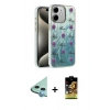 MARSİLYAN™- iPhone 11 Kılıf Zirve Modern Prime - Siyah Buffer Cam Ekran Koruyucu + Raze Metal Kamera Lens - MI