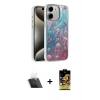 MARSİLYAN™- iPhone 11 Kılıf Zirve Modern Prime - Siyah Buffer Cam Ekran Koruyucu + Şeffaf Kamera Lens Koruma Cam