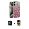 MARSİLYAN™- iPhone 11 Kılıf Zirve Modern Prime - Siyah Buffer Cam Ekran Koruyucu + PVD Metal Kamera Lens - TU