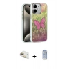 MARSİLYAN™- iPhone 11 Kılıf Zirve Modern Prime - Siyah Joko Magic 5D Cam + Pers Alüminyum Kamera Lens - GD