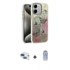 MARSİLYAN™- iPhone 11 Kılıf Zirve Modern Prime - Siyah Joko Magic 5D Cam + Pers Alüminyum Kamera Lens - LT
