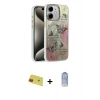 MARSİLYAN™- iPhone 11 Kılıf Zirve Modern Prime - Siyah Joko Magic 5D Cam + Rainbow Kamera Lens Koruma Cam - KI