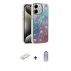 MARSİLYAN™- iPhone 11 Kılıf Zirve Modern Prime - Siyah Joko Magic 5D Cam + Renkli Kamera Lens Koruma Cam - SI