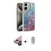 MARSİLYAN™- iPhone 11 Kılıf Zirve Modern Prime - Siyah Joko Magic 5D Cam + Raze Metal Kamera Lens - SH