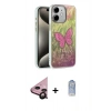 MARSİLYAN™- iPhone 11 Kılıf Zirve Modern Prime - Siyah Joko Magic 5D Cam + Raze Metal Kamera Lens - SH