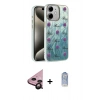 MARSİLYAN™- iPhone 11 Kılıf Zirve Modern Prime - Siyah Joko Magic 5D Cam + Raze Metal Kamera Lens - SH