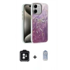 MARSİLYAN™- iPhone 11 Kılıf Zirve Modern Prime - Siyah Joko Magic 5D Cam + PVD Metal Kamera Lens - YL