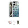 MARSİLYAN™- iPhone 11 Kılıf Zirve Modern Prime - Siyah Joko Magic 5D Hayalet Cam + Kırmızı Pers Alüminyum Kamera Lens
