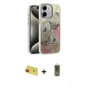MARSİLYAN™- iPhone 11 Kılıf Zirve Modern Prime - Siyah Joko Magic 5D Hayalet Cam + Rainbow Kamera Lens Koruma Cam - KI