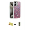 MARSİLYAN™- iPhone 11 Kılıf Zirve Modern Prime - Siyah Joko Magic 5D Hayalet Cam + Rainbow Kamera Lens Koruma Cam - KI