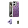 MARSİLYAN™- iPhone 11 Kılıf Zirve Modern Prime - Siyah Joko Magic 5D Hayalet Cam + Raze Metal Kamera Lens - MR