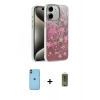 MARSİLYAN™- iPhone 11 Kılıf Zirve Modern Prime - Siyah Joko Magic 5D Hayalet Cam + Neon Fosforlu Kamera Lens - TU