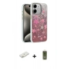 MARSİLYAN™- iPhone 11 Kılıf Zirve Modern Prime - Siyah Joko Magic 5D Hayalet Cam + Renkli Kamera Lens Koruma Cam - TU