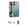 MARSİLYAN™- iPhone 11 Kılıf Zirve Modern Prime - Siyah Joko Magic 5D Hayalet Cam + Pers Alüminyum Kamera Lens - YL