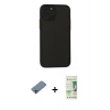 MARSİLYAN™- iPhone 11 Pro Kılıf Ahenk Çizgi Serisi - Siyah 20D Premium Cam Ekran Koruyucu + Shine Kamera Lens Koruma Cam - PE