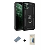 MARSİLYAN™- iPhone 11 Pro Kılıf Ahenk Klasik Koleksiyonu - Siyah 6D Mat Seramik Hayalet Nano Ekran Koruyucu + Shine Kamera Lens Koruma Cam - GI
