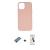 MARSİLYAN™- iPhone 11 Pro Kılıf Ahenk Serisi - Şeffaf Pasifik Cam Ekran Koruyucu + Shine Kamera Lens Koruma Cam - MI