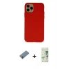 MARSİLYAN™- iPhone 11 Pro Kılıf Ahenk Serisi - Siyah 20D Premium Cam Ekran Koruyucu + Shine Kamera Lens Koruma Cam - GI