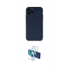 MARSİLYAN™- iPhone 11 Pro Kılıf Ahenk Serisi - Siyah 3D Antistatik Cam Ekran Koruyucu