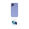 MARSİLYAN™- iPhone 11 Pro Kılıf Ahenk Serisi - Siyah 3D Antistatik Cam Ekran Koruyucu