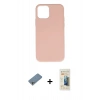 MARSİLYAN™- iPhone 11 Pro Kılıf Ahenk Serisi - Siyah 6D Mat Seramik Hayalet Nano Ekran Koruyucu + Shine Kamera Lens Koruma Cam - GS