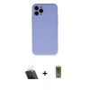 MARSİLYAN™- iPhone 11 Pro Kılıf Ahenk Serisi - Siyah Joko Magic 5D Hayalet Cam + Kamera Lens Koruma Cam - SF