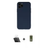 MARSİLYAN™- iPhone 11 Pro Kılıf Ahenk Serisi - Siyah Joko Magic 5D Hayalet Cam + Kamera Lens Koruma Cam - SF