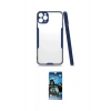 MARSİLYAN™- iPhone 11 Pro Kılıf Atlas Asil Serisi - Siyah 34D Izgaralı Cam