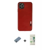 MARSİLYAN™- iPhone 11 Pro Kılıf Doruk Asil Koleksiyonu - Siyah 20D Premium Cam Ekran Koruyucu + Shine Kamera Lens Koruma Cam - SABE