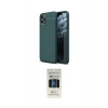 MARSİLYAN™- iPhone 11 Pro Kılıf Doruk Klasik Özel Seri - Siyah 5D Hayalet Cam Ekran Koruyucu