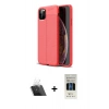 MARSİLYAN™- iPhone 11 Pro Kılıf Doruk Klasik Özel Seri - Siyah 5D Hayalet Cam Ekran Koruyucu + Kamera Lens Koruma Cam - SF