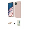 MARSİLYAN™- iPhone 11 Pro Kılıf Kozmos Yansıma Özel Seri - Siyah 20D Premium Cam Ekran Koruyucu + Renkli Kamera Lens Koruma Cam - MI