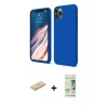 MARSİLYAN™- iPhone 11 Pro Kılıf Kozmos Yansıma Özel Seri - Siyah 20D Premium Cam Ekran Koruyucu + Renkli Kamera Lens Koruma Cam - MI