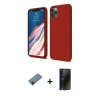 MARSİLYAN™- iPhone 11 Pro Kılıf Kozmos Yansıma Özel Seri - Siyah 3D Antistatik Hayalet Cam Ekran Koruyucu + Shine Kamera Lens Koruma Cam - SH
