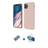 MARSİLYAN™- iPhone 11 Pro Kılıf Kozmos Yansıma Özel Seri - Siyah 3D Antistatik Seramik Nano Ekran Koruyucu + Shine Kamera Lens Koruma Cam - GS