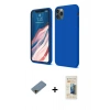 MARSİLYAN™- iPhone 11 Pro Kılıf Kozmos Yansıma Özel Seri - Siyah 6D Mat Seramik Hayalet Nano Ekran Koruyucu + Shine Kamera Lens Koruma Cam - GD