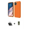 MARSİLYAN™- iPhone 11 Pro Kılıf Kozmos Yansıma Özel Seri - Siyah Joko Magic 5D Hayalet Cam + Şeffaf Kamera Lens Koruma Cam