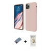 MARSİLYAN™- iPhone 11 Pro Kılıf Kozmos Yansıma Özel Seri - Siyah Mat Seramik Nano Ekran Koruyucu + Metal Kamera Lens Koruma Cam - KI