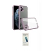 MARSİLYAN™- iPhone 11 Pro Kılıf Nova Asil Özel Seri - Şeffaf Pasifik Cam Ekran Koruyucu