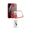 MARSİLYAN™- iPhone 11 Pro Kılıf Nova Asil Özel Seri - Şeffaf Pasifik Cam Ekran Koruyucu