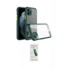 MARSİLYAN™- iPhone 11 Pro Kılıf Nova Asil Özel Seri - Şeffaf Pasifik Cam Ekran Koruyucu