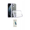 MARSİLYAN™- iPhone 11 Pro Kılıf Nova Asil Özel Seri - Şeffaf Pasifik Cam Ekran Koruyucu