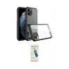 MARSİLYAN™- iPhone 11 Pro Kılıf Nova Asil Özel Seri - Şeffaf Pasifik Cam Ekran Koruyucu