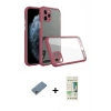 MARSİLYAN™- iPhone 11 Pro Kılıf Nova Asil Özel Seri - Siyah 20D Premium Cam Ekran Koruyucu + Shine Kamera Lens Koruma Cam - SABE