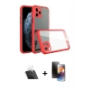 MARSİLYAN™- iPhone 11 Pro Kılıf Nova Asil Özel Seri - Siyah 3D Antistatik Mat Seramik Nano Ekran Koruyucu + Kamera Lens Koruma Cam - SF