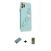 MARSİLYAN™- iPhone 11 Pro Kılıf Nova Işık Prime - Siyah Joko Magic 5D Hayalet Cam + Shine Kamera Lens Koruma Cam - GS