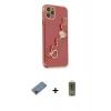 MARSİLYAN™- iPhone 11 Pro Kılıf Nova Işık Prime - Siyah Joko Magic 5D Hayalet Cam + Shine Kamera Lens Koruma Cam - PE