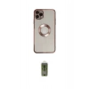 MARSİLYAN™- iPhone 11 Pro Kılıf Pusula Form - Siyah Joko Magic 5D Hayalet Cam